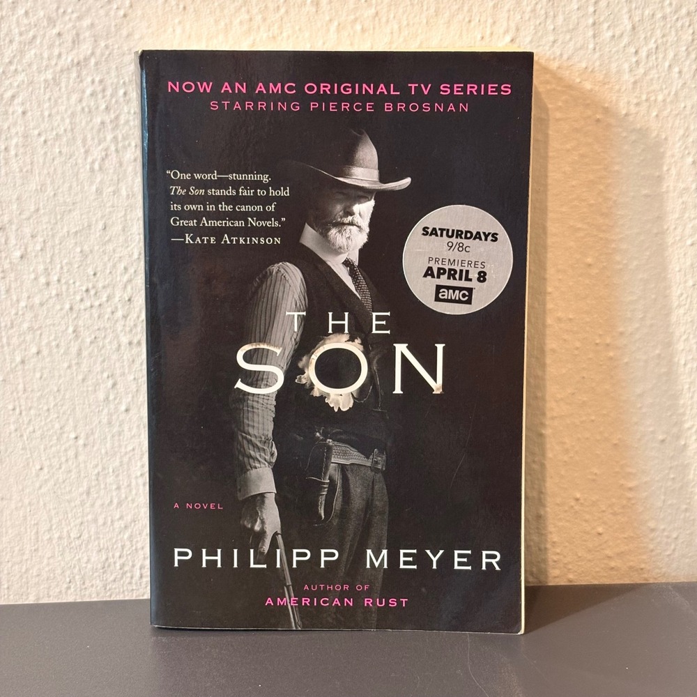 The Son Novel Philipp Meyer Adult OS Black Good Paperback TV Tie-In Remainder